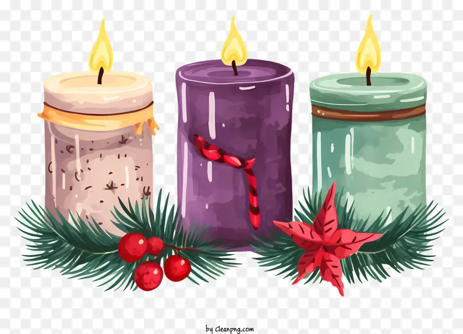 Velas，Algo Verde PNG