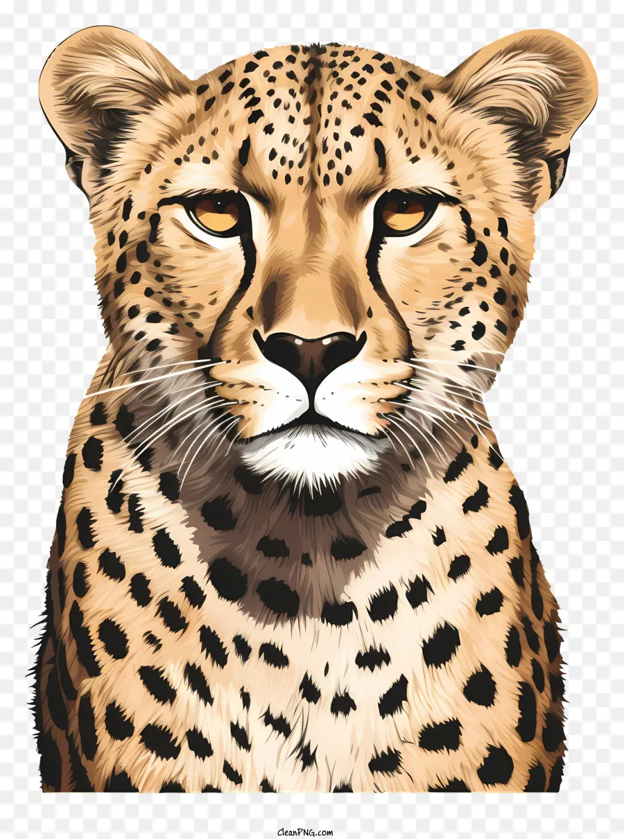 Leopard，Closeup PNG