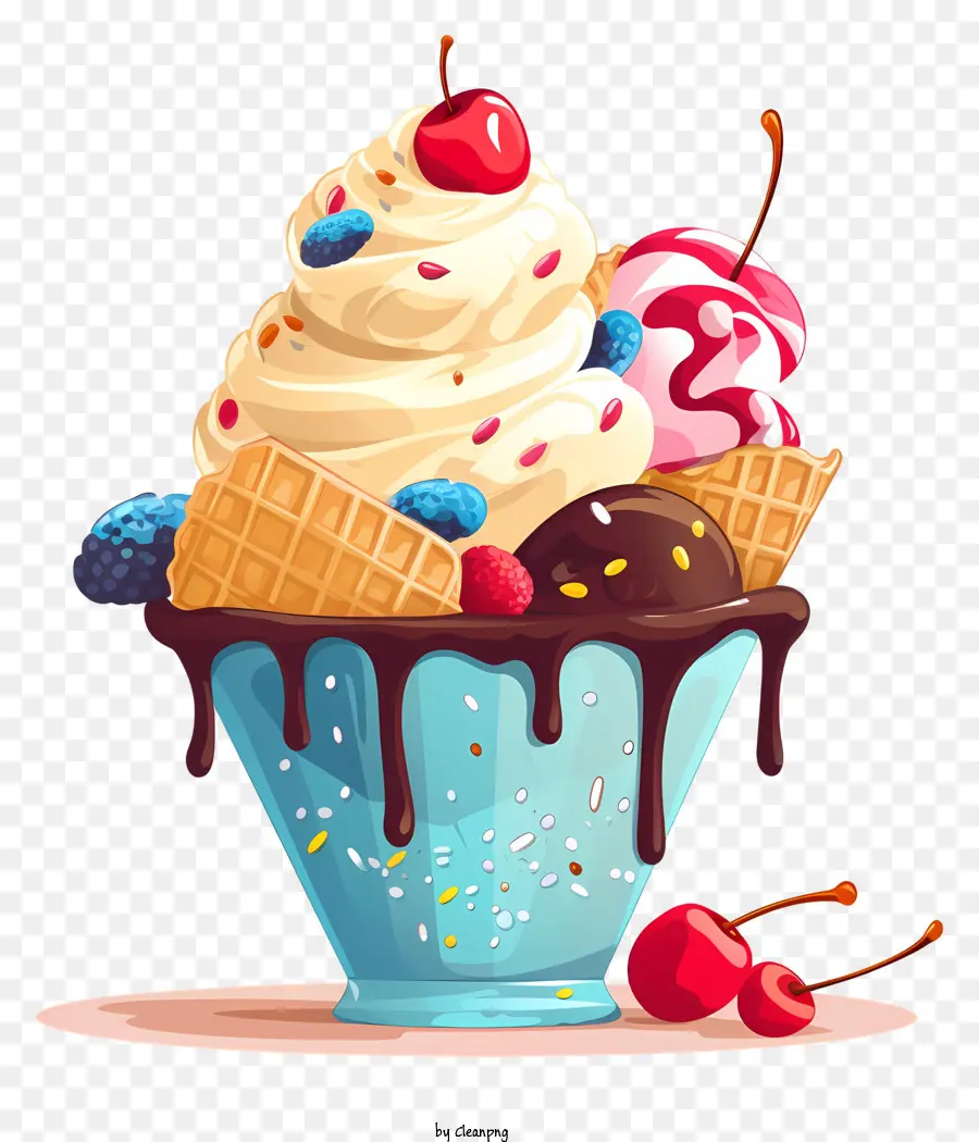 Sundae，Sorvete PNG