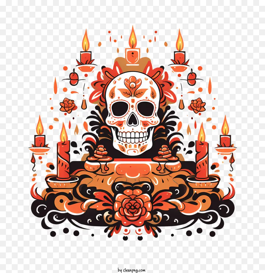 Ofrenda，Dia Dos Mortos PNG