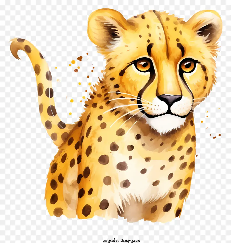 Cheetah，áfrica PNG