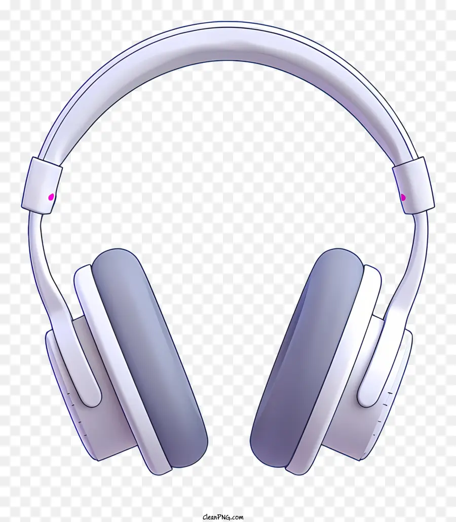 Fones De Ouvido，Branco Fones De Ouvido PNG