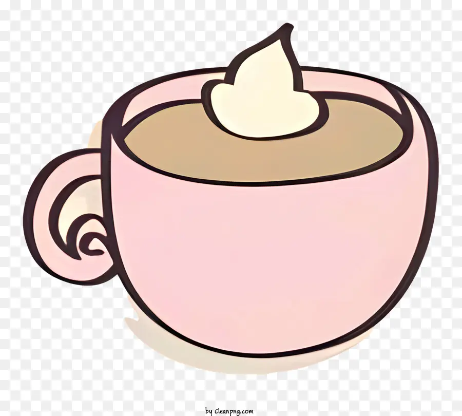 Chocolate Quente，Chantilly PNG