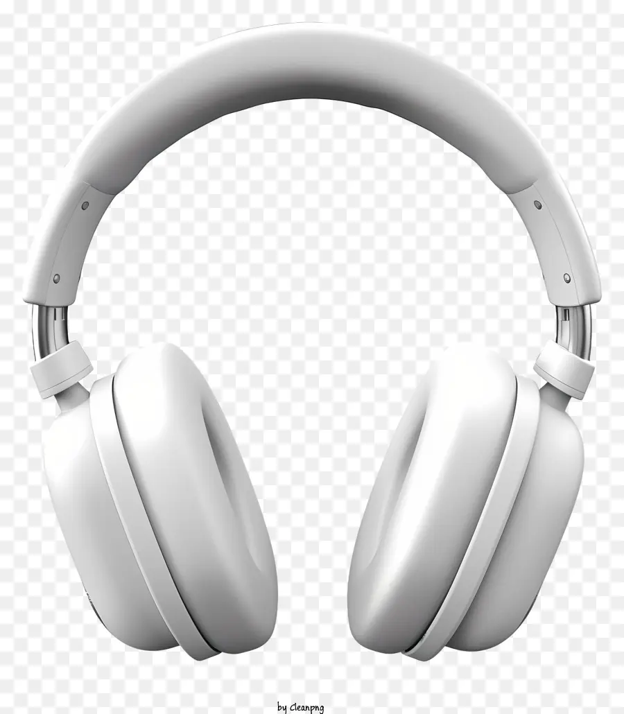 Branco Fones De Ouvido，Sobre Fones De Ouvido PNG