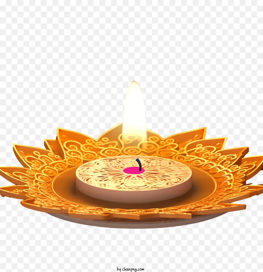 Diwali Diya，Lâmpada Diya PNG