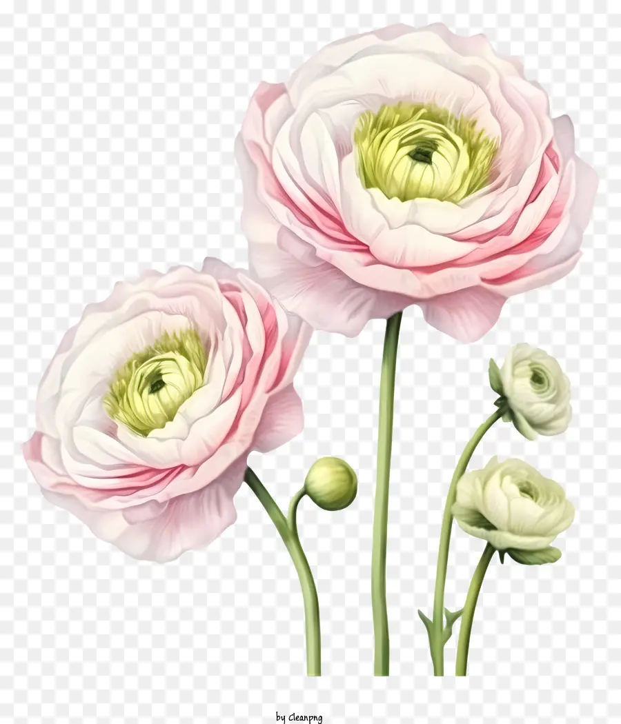 Flores，Flores Brancas PNG