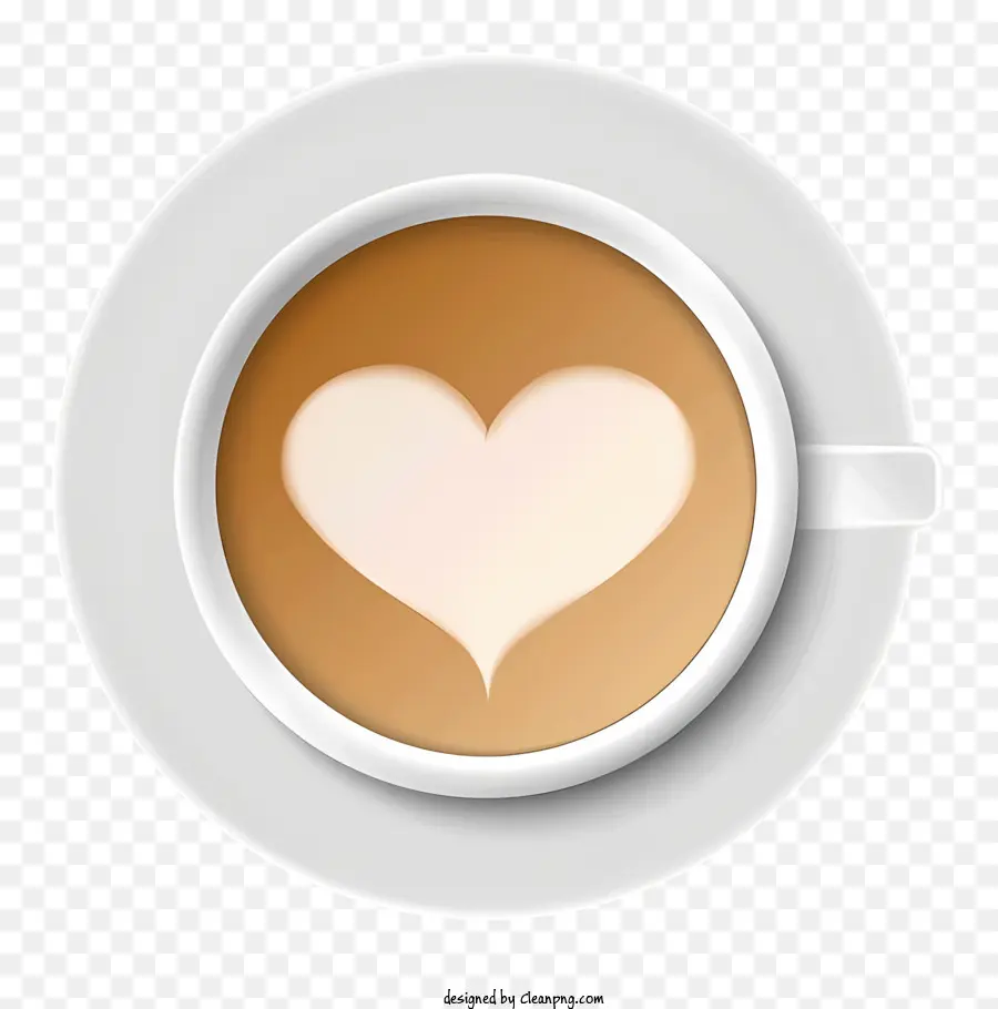 Café，Arte Com Leite PNG