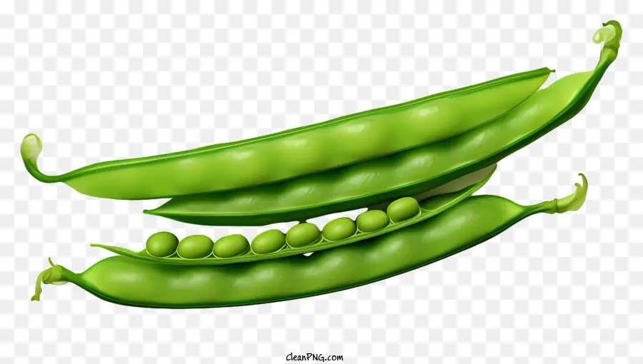 Ervilhas Verdes，Pods PNG