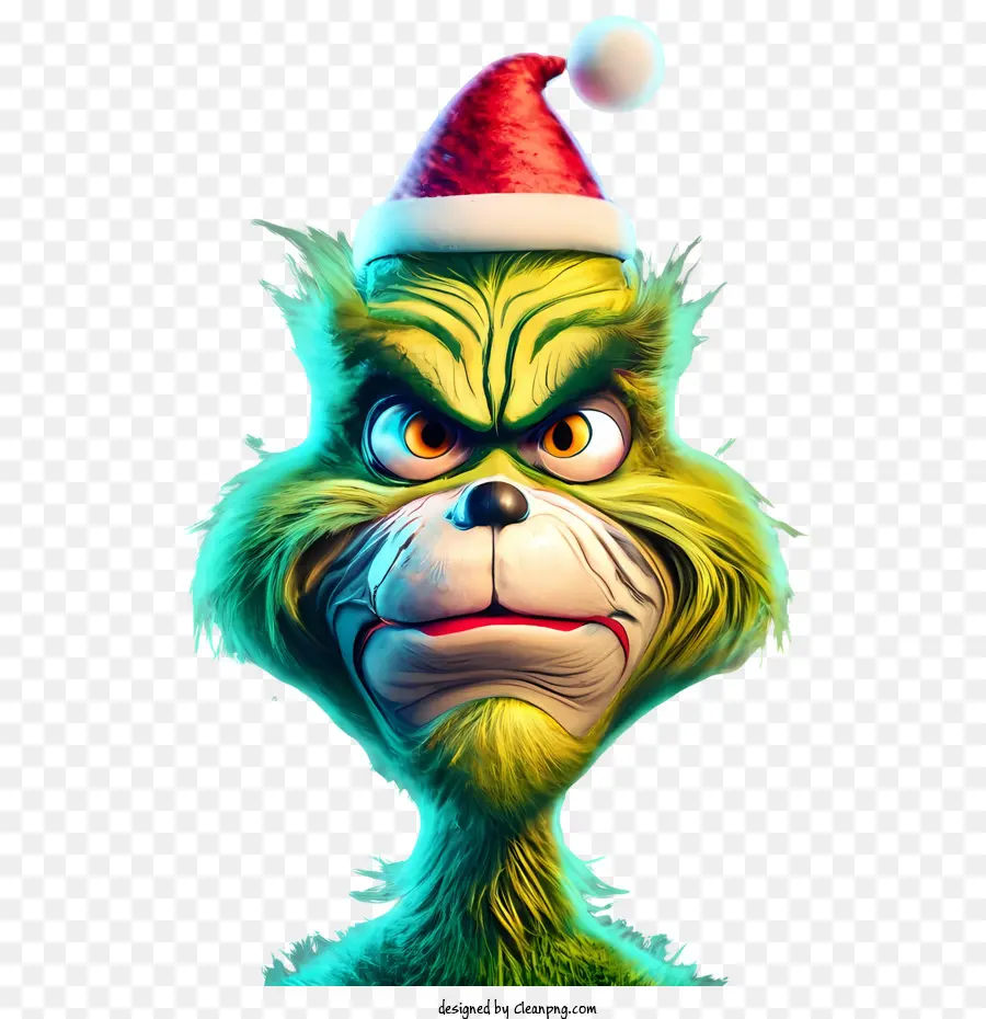 Natal Grinch，Gato PNG