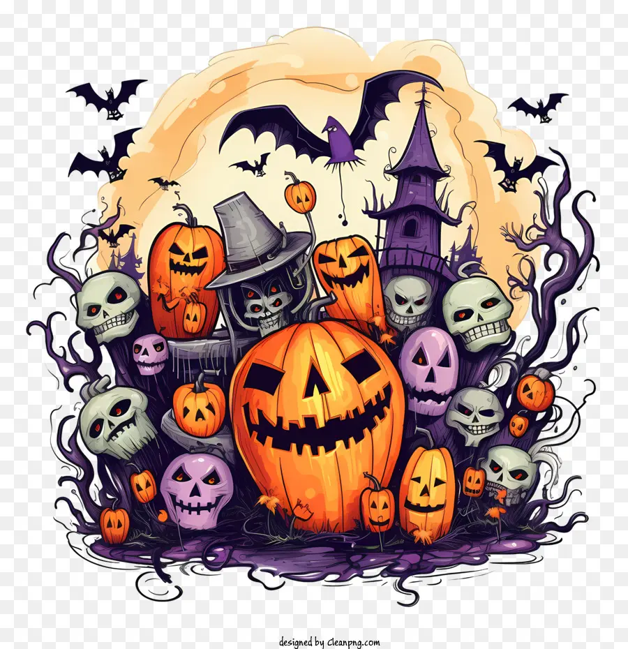 Festa De Halloween，Abóbora PNG