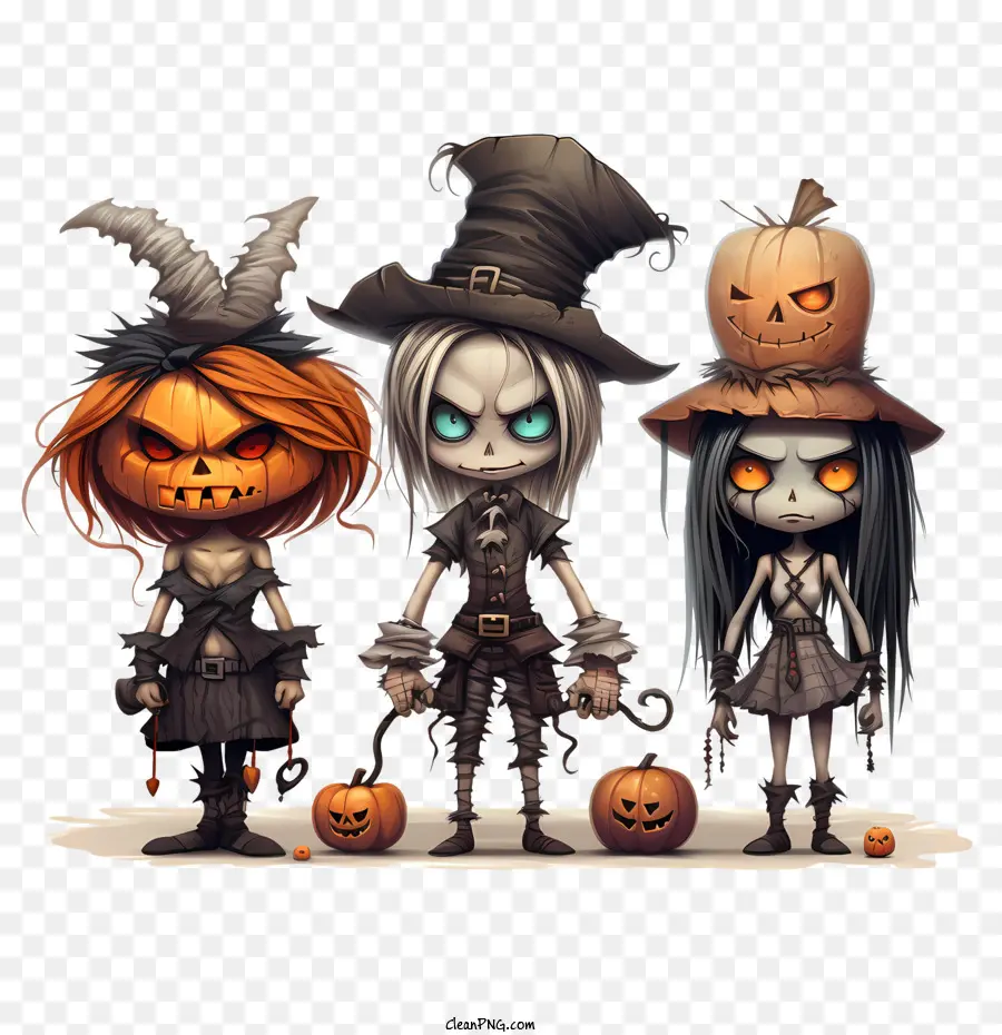 Festa De Halloween，Personagens De Halloween PNG