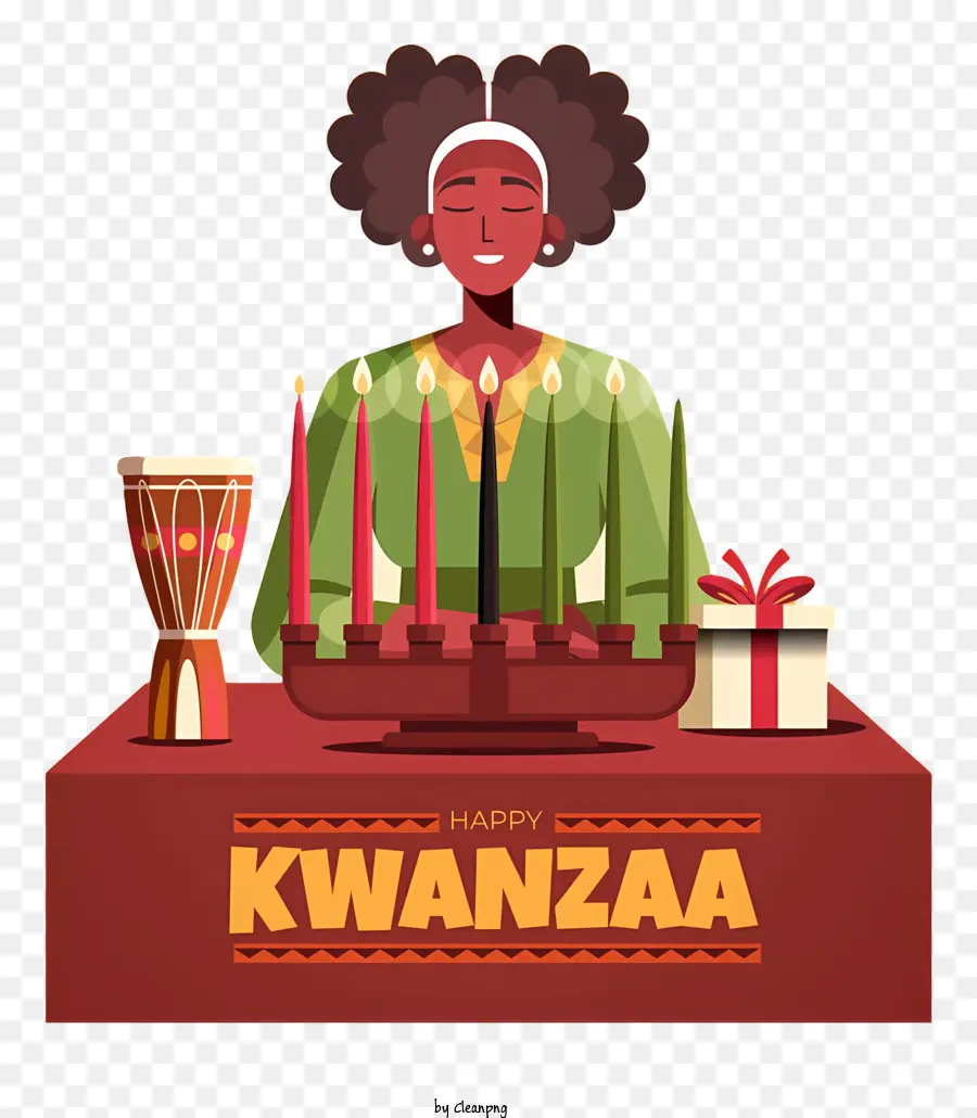 Cultura Afro Americana，Celebração Do Kwanzaa PNG