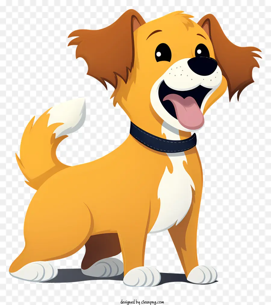 Cão Dos Desenhos Animados，Casaco Amarelo PNG