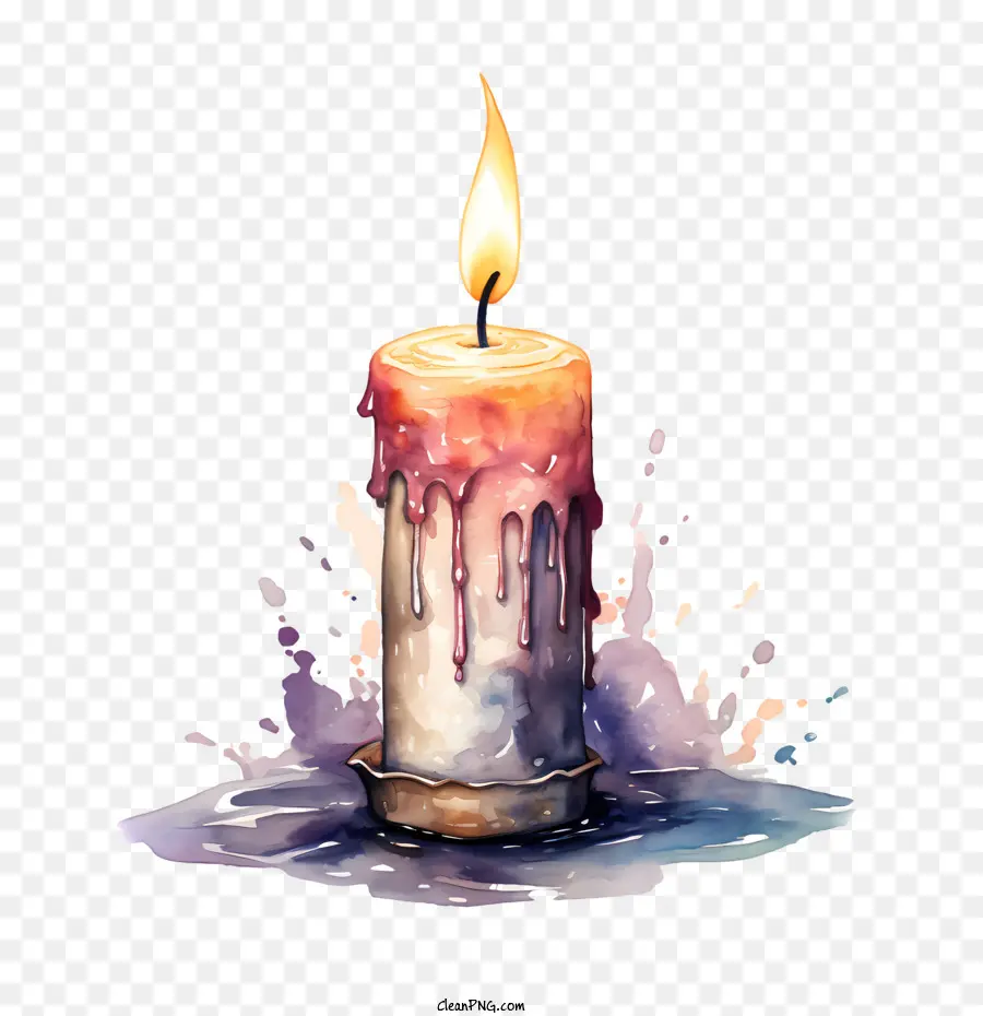 Dia De Finados，Velas PNG