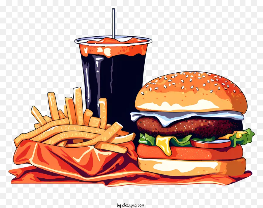 Comida Rápida，Hamburger PNG