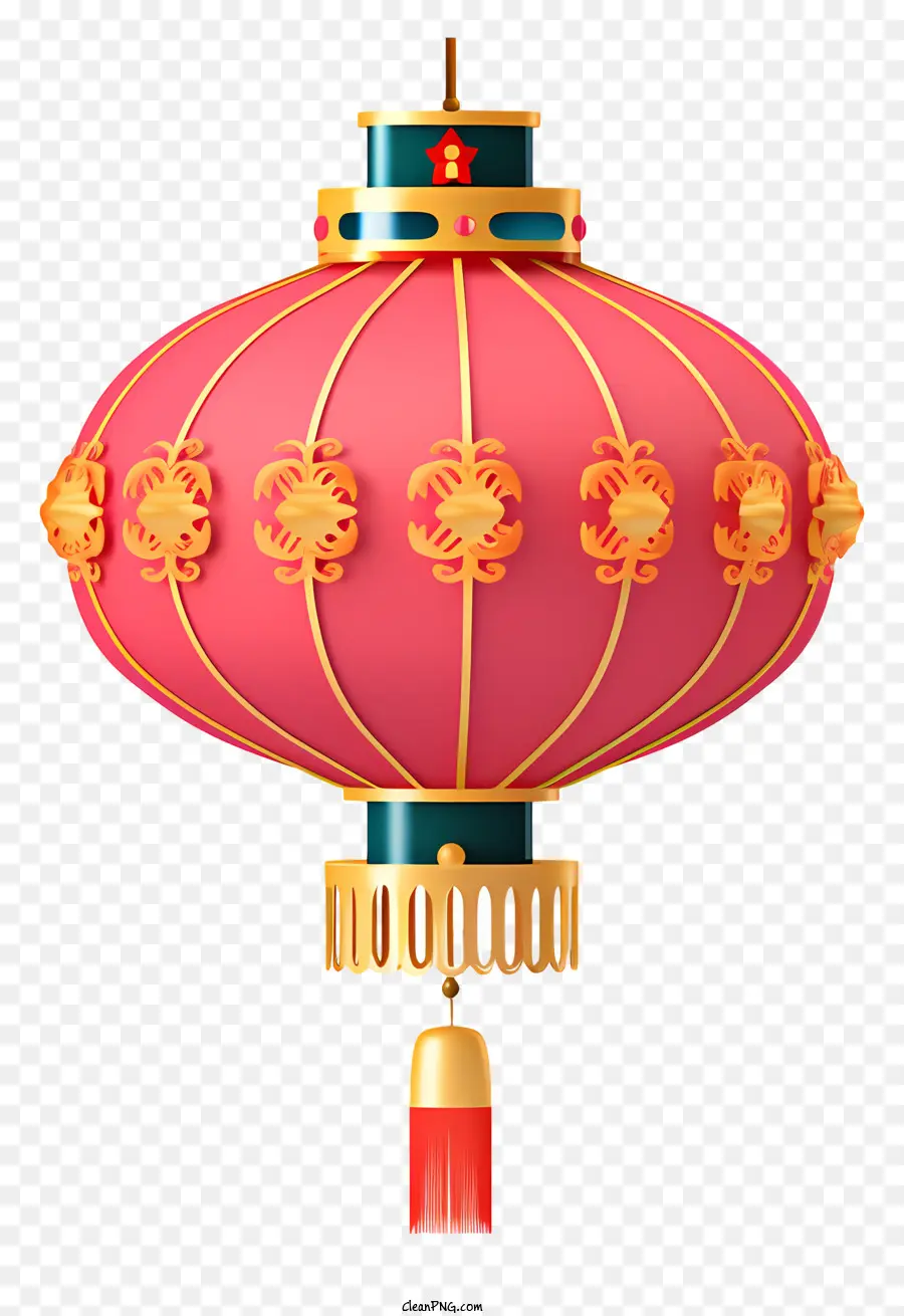 Lanterna Vermelha，Lanterna Oriental Tradicional PNG