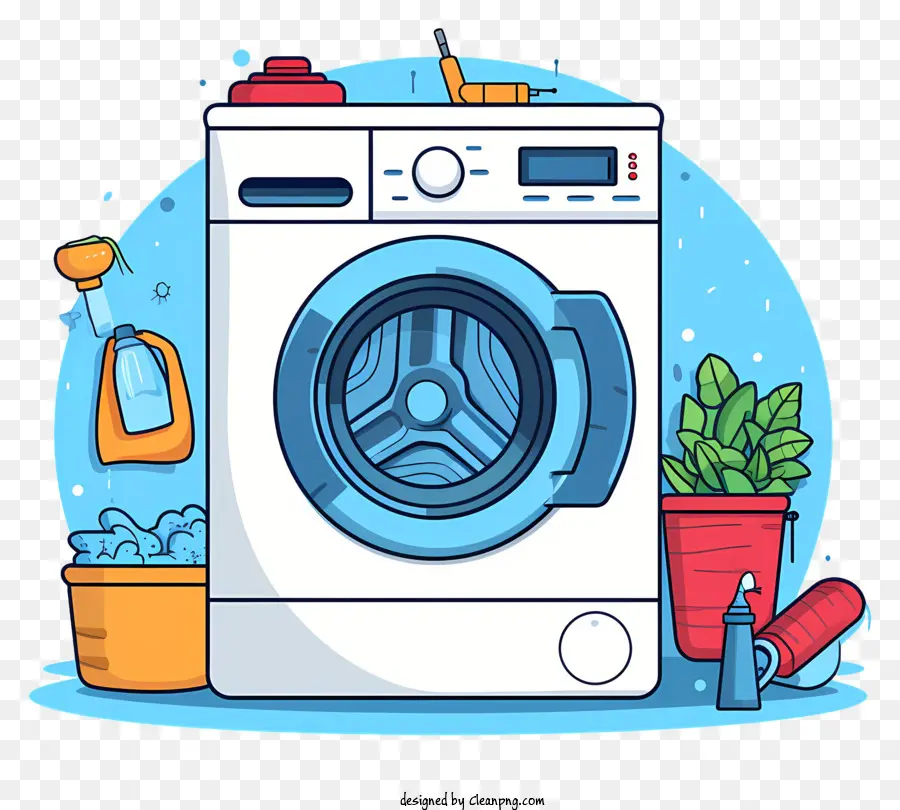 Máquina De Lavar Roupa，Artigos Para O Lar PNG