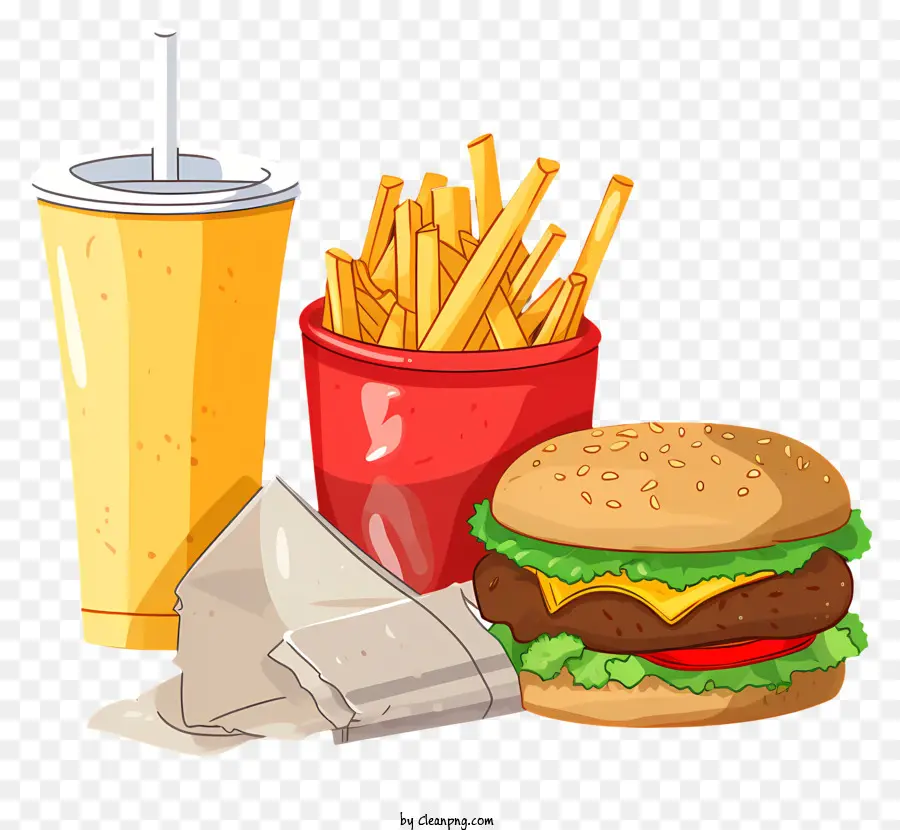 Comida Rápida，Hamburger PNG