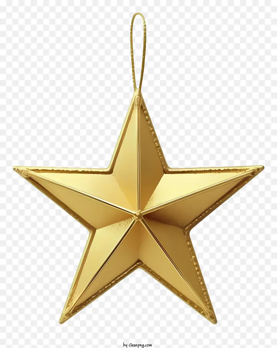 Estrela De Ouro，Estrela De Metal PNG