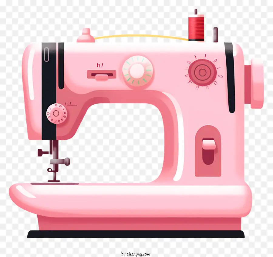 Máquina De Costura Rosa，Máquina De Costura PNG