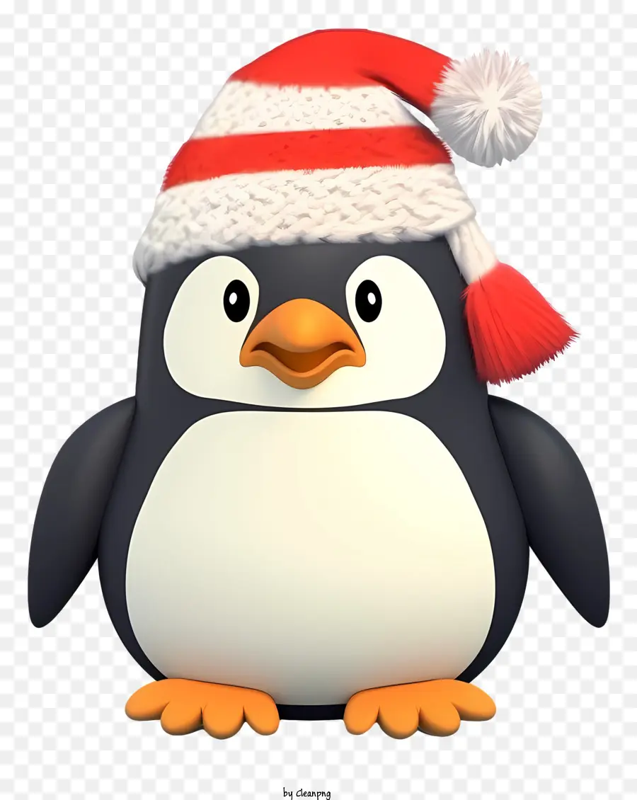 Penguin，Chapéu De Malha PNG