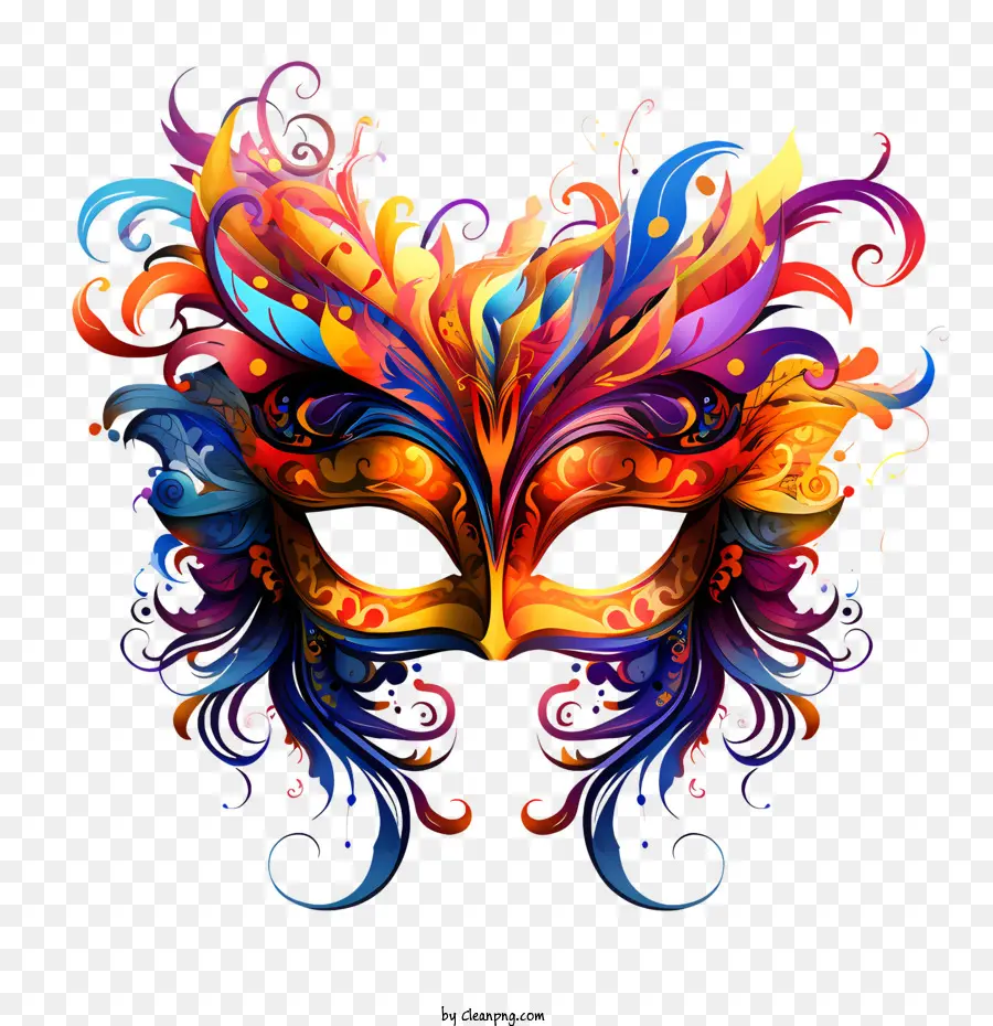 Máscara Do Festival De Carnaval，Máscara PNG