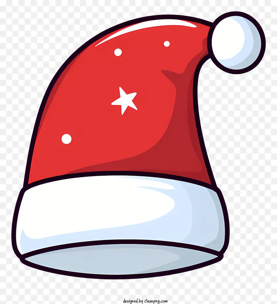 Chapéu De Papai Noel，Projeto Estilizado PNG