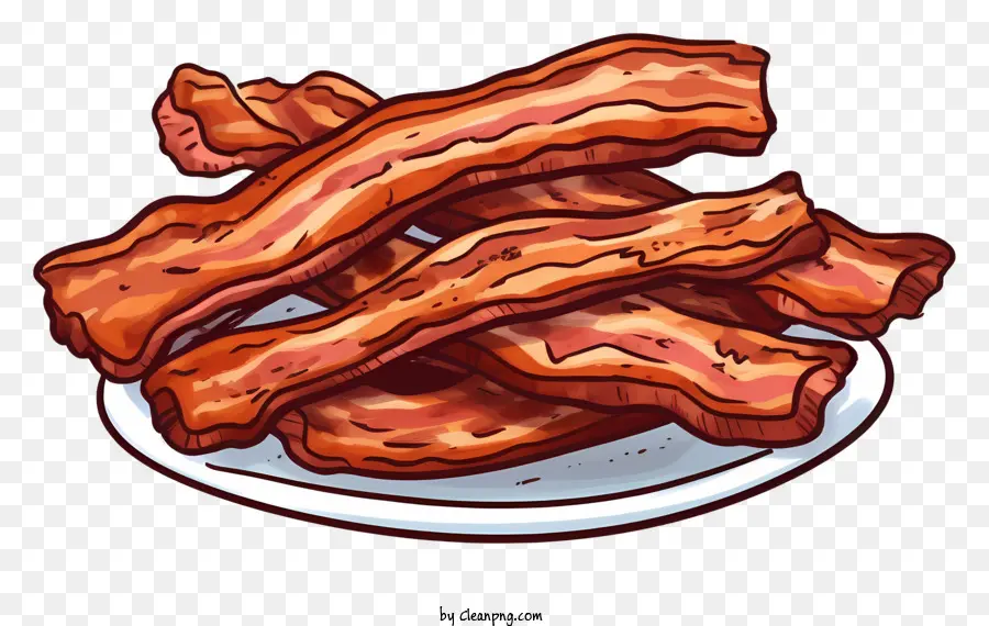 Bacon，Café Da Manhã PNG