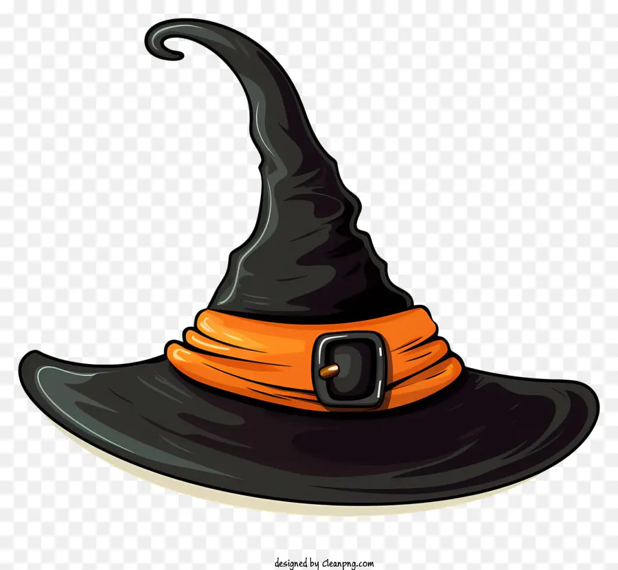 Chapéu De Bruxa Negra，Traje De Halloween PNG