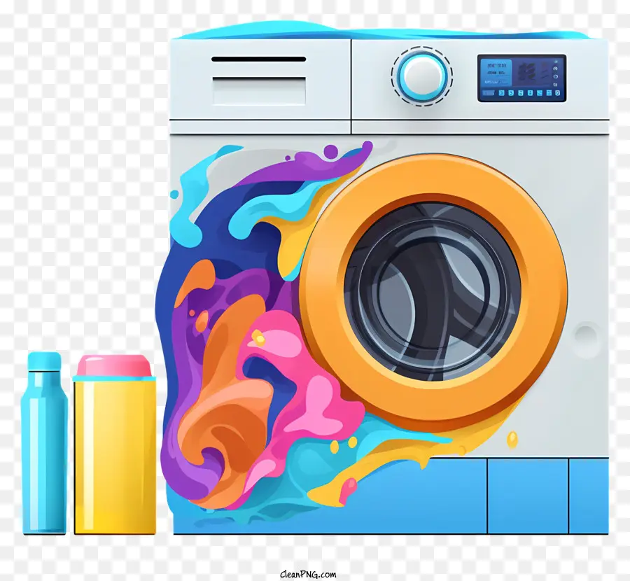 Máquina De Lavanderia，Dispensador De Detergente PNG