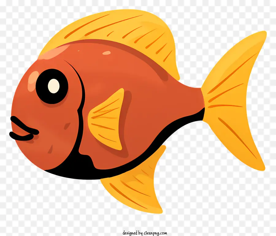 Peixe，O Peixe Laranja PNG