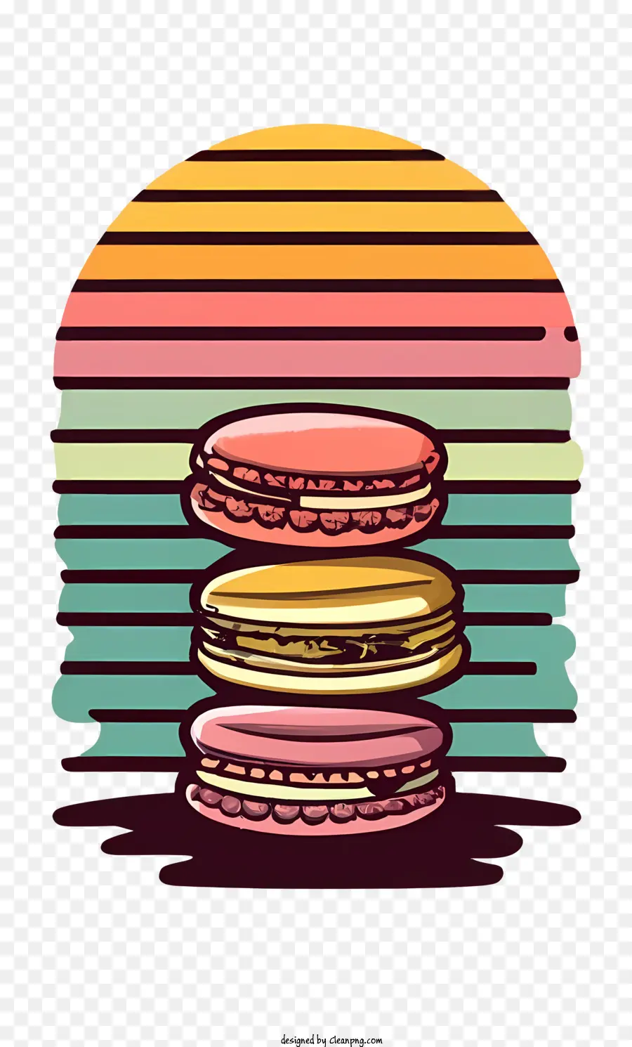 Macarrão，Macarons PNG