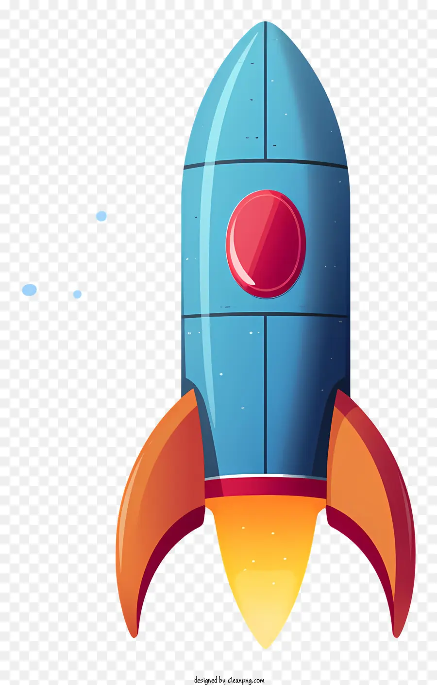 Filhote De Foguete De Desenho Animado，Rocket Ship No Espaço PNG