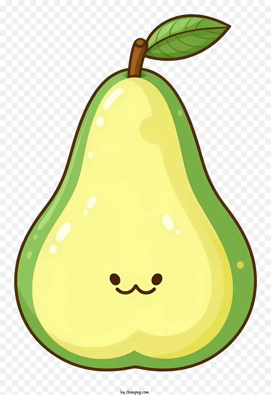 Pera Dos Desenhos Animados，Pear Sorridente PNG