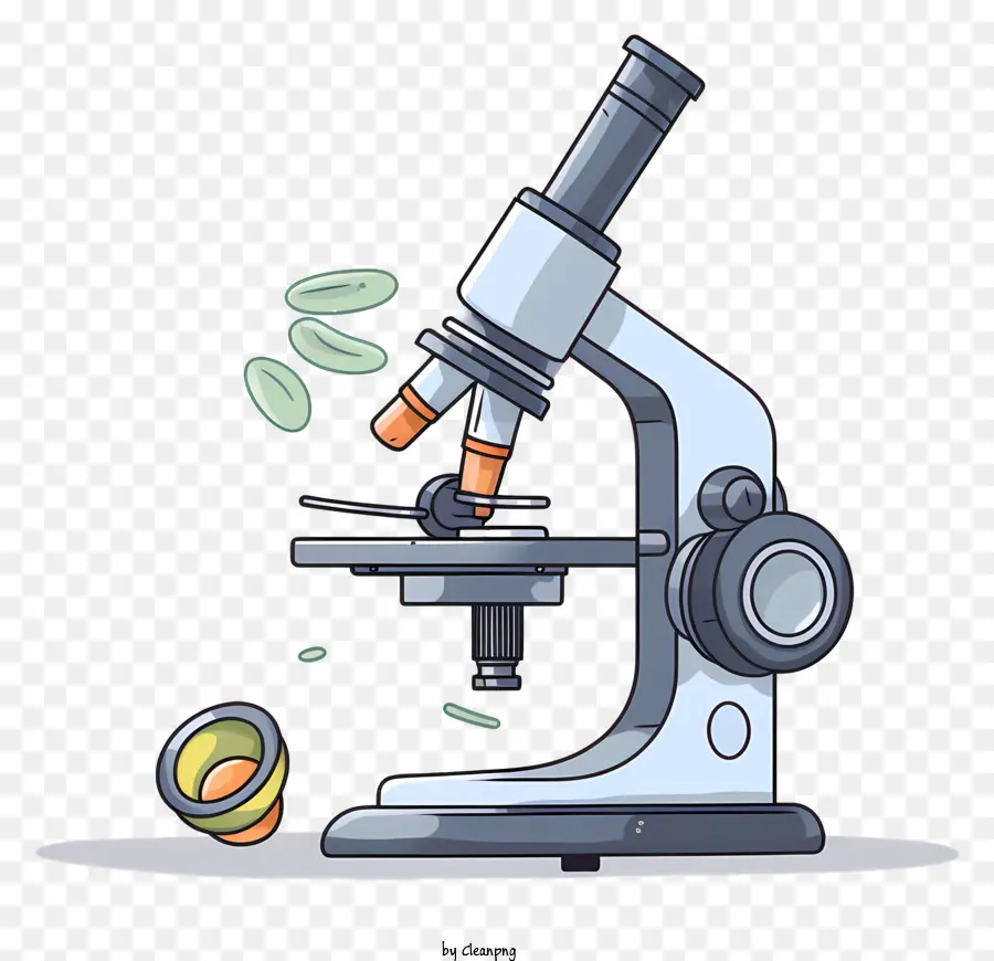 Microscópio，Peças De Microscópio PNG