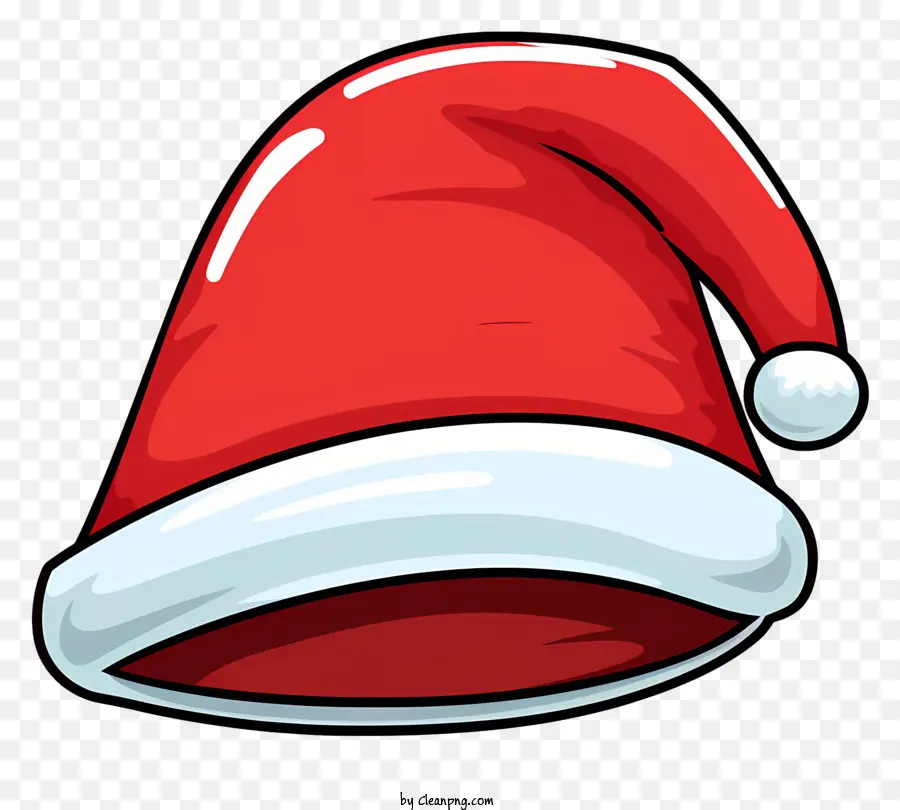 Papai Noel Hat，Chapéu Vermelho Do Papai Noel PNG
