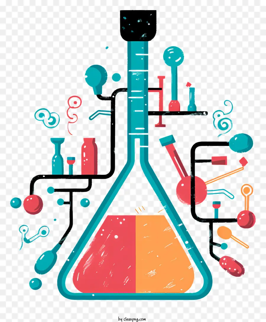 Laboratório Científico，Conjunto De Química PNG