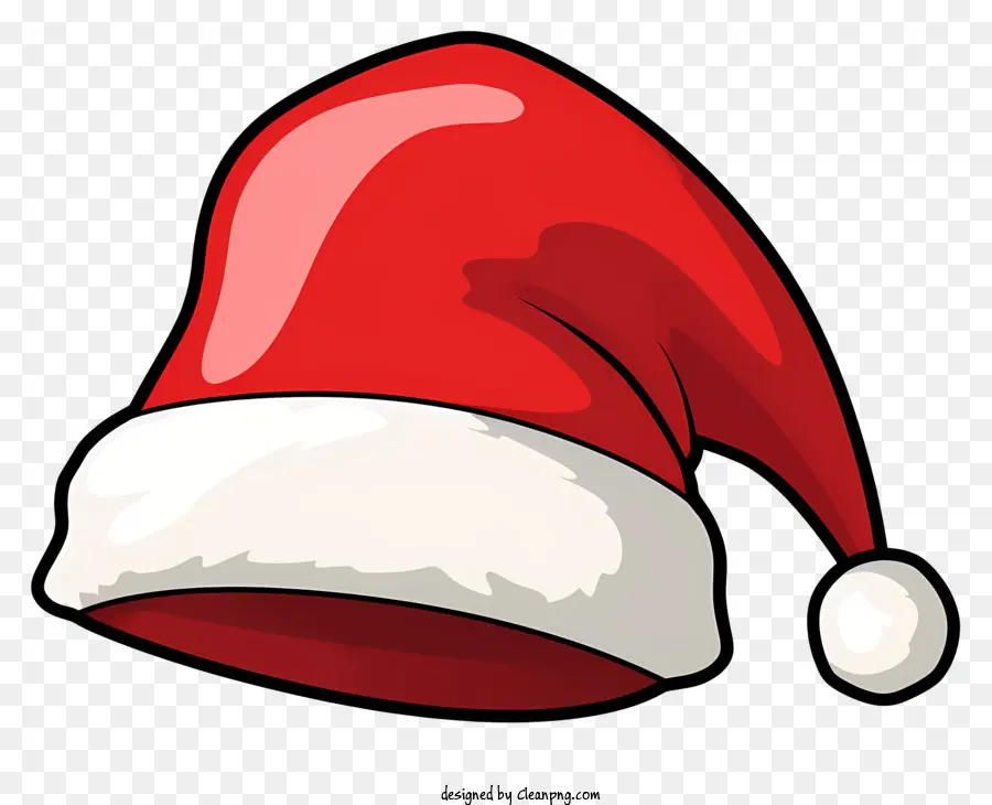 Papai Noel Hat，Chapéu Vermelho Do Papai Noel PNG