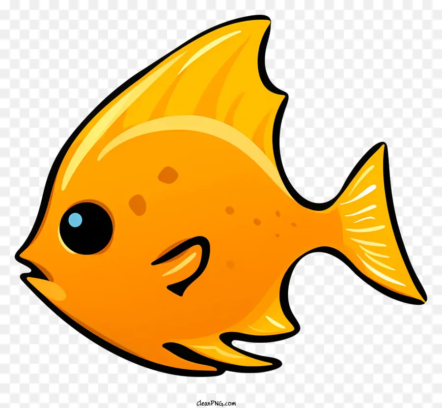 Peixe Amarelo，Peixe Dourado PNG