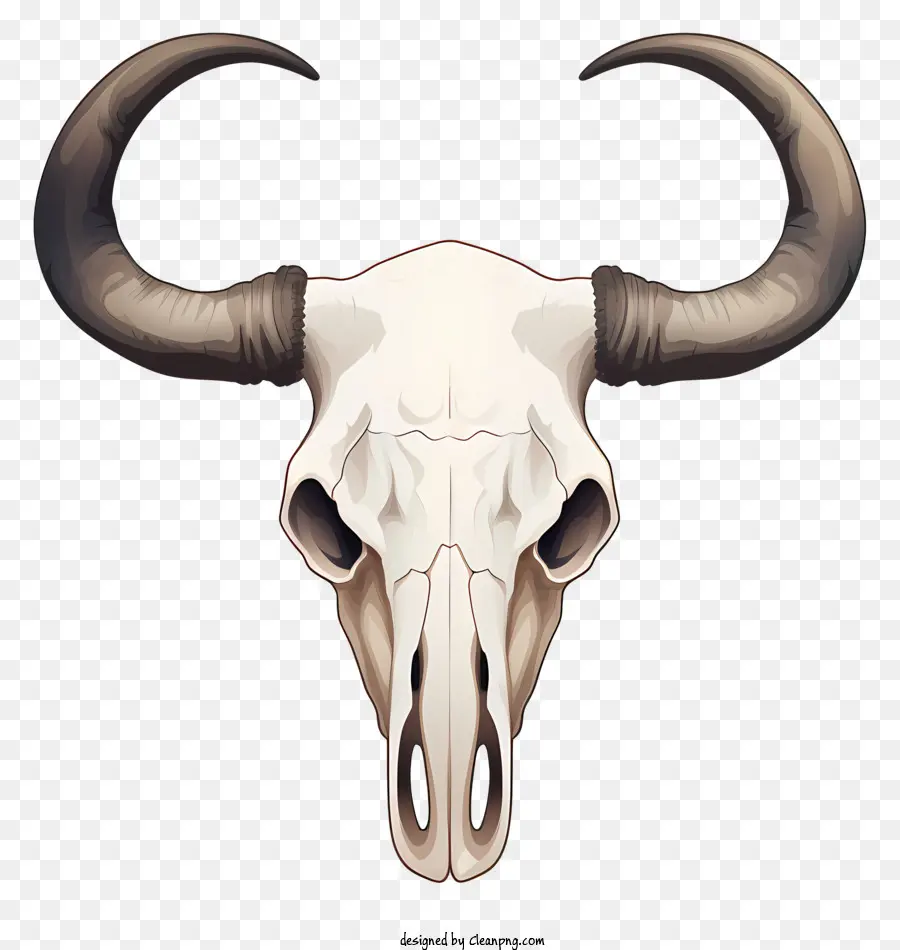 Buffalo Crânio，Animais De Crânio PNG
