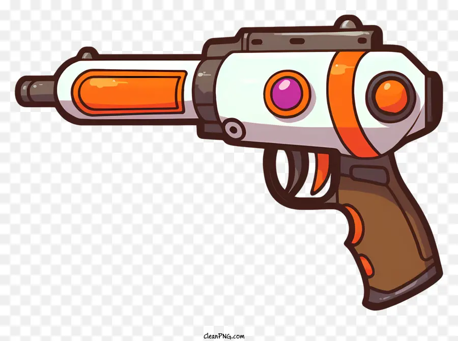 Arma Laranja，Pistola De água PNG