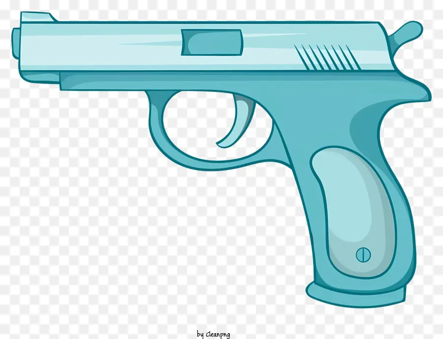 Revolver Azul，Gun PNG