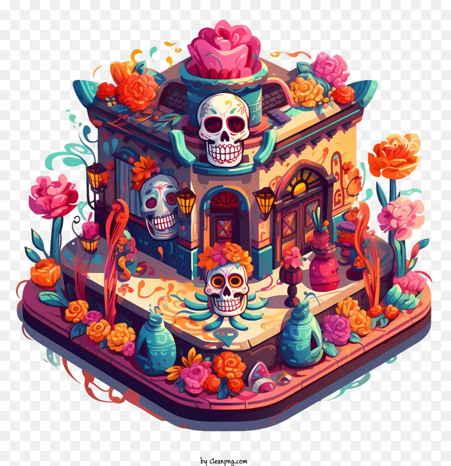 Dia Dos Mortos，Mexicana De Arte PNG