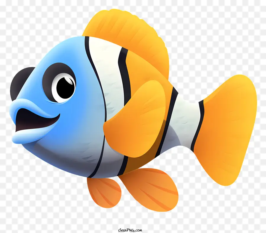 Pequenos Peixes，Peixe Laranja E Branco PNG