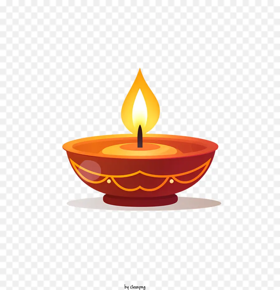 Lâmpada De Diwali，Vela PNG