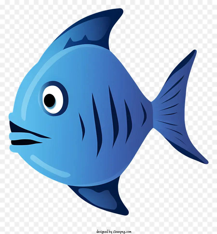 Peixe Azul，Animais Aquáticos PNG