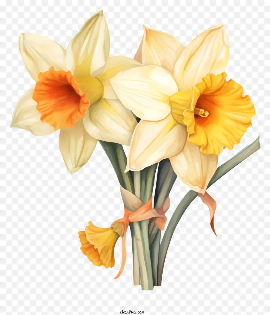 Narcisos，Narcisos Amarelos PNG