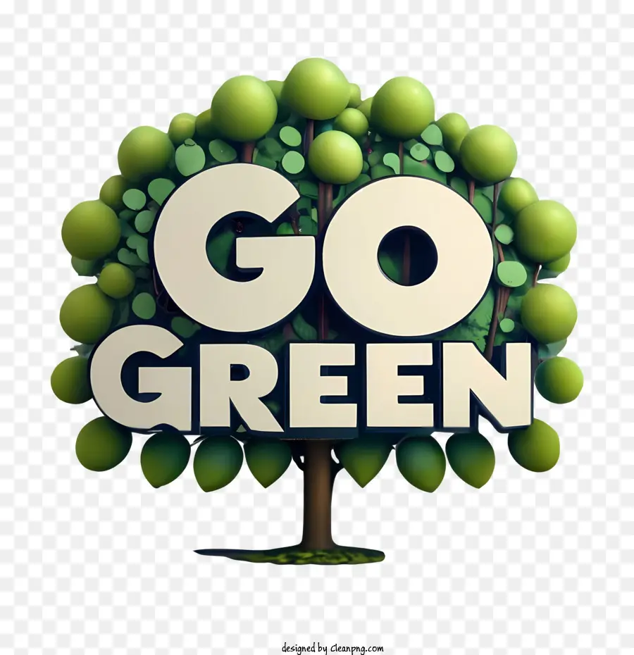 Ir Verde，Logotipo Verde PNG