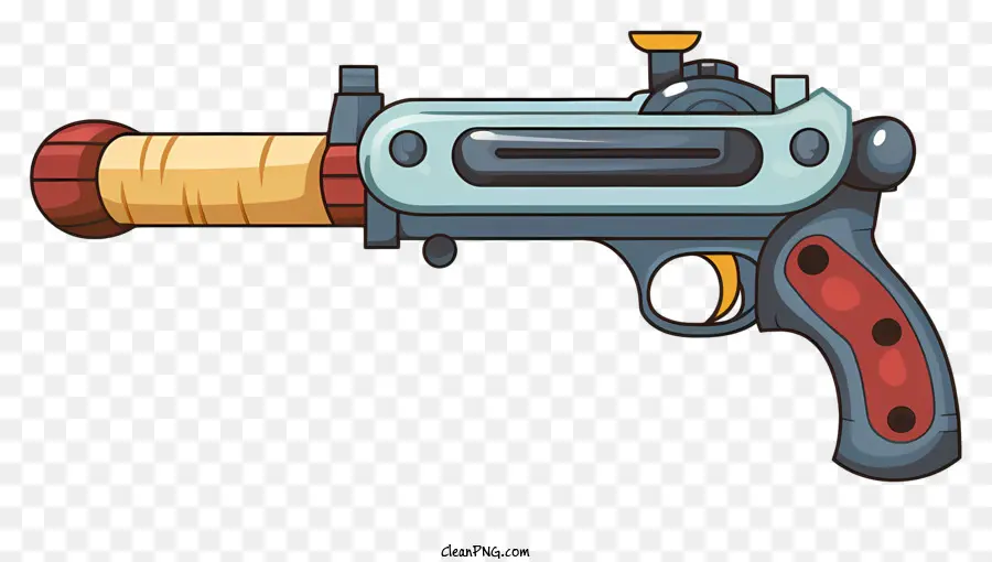 Arma De Brinquedo，Pistola De Plástico E Metal PNG