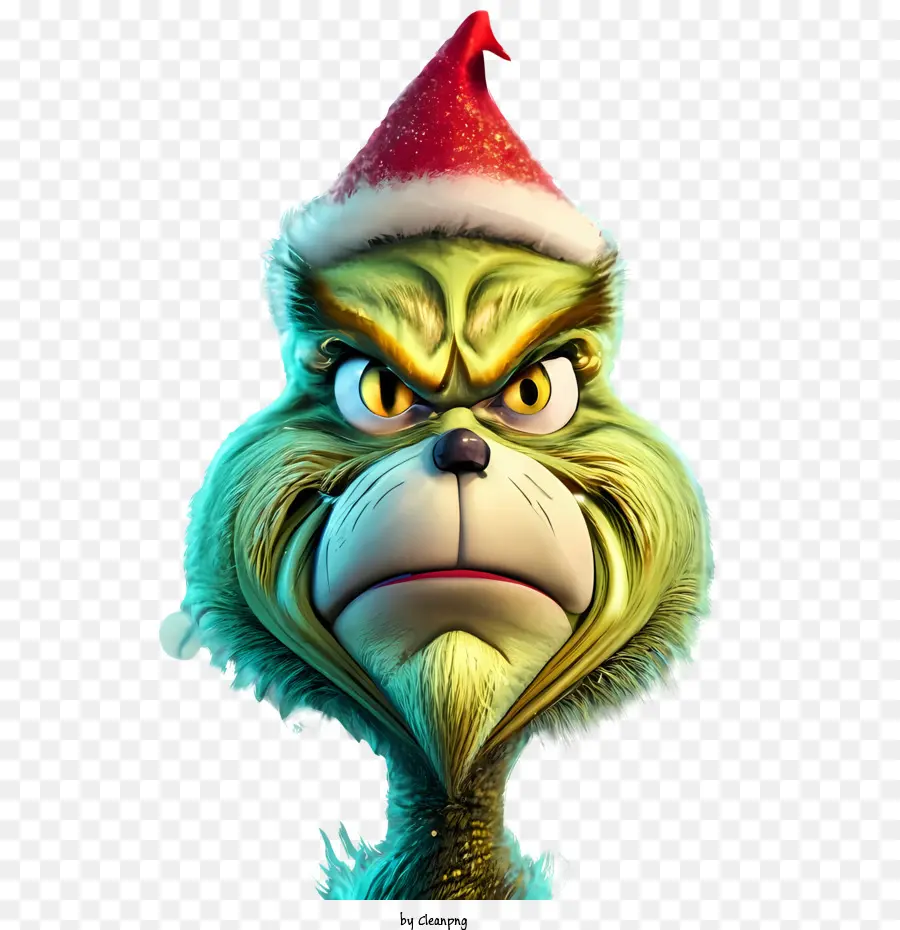 Christmas Grinch，Gato PNG